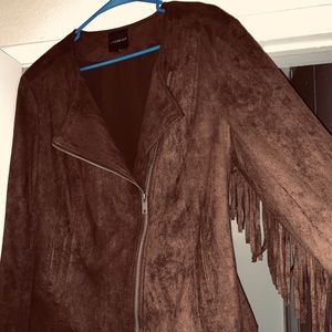 Lane Bryant Suede jacket